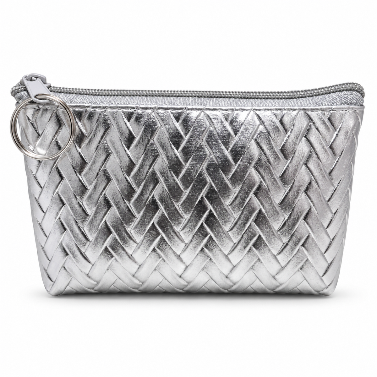 Metallic Mini Zip Pouch