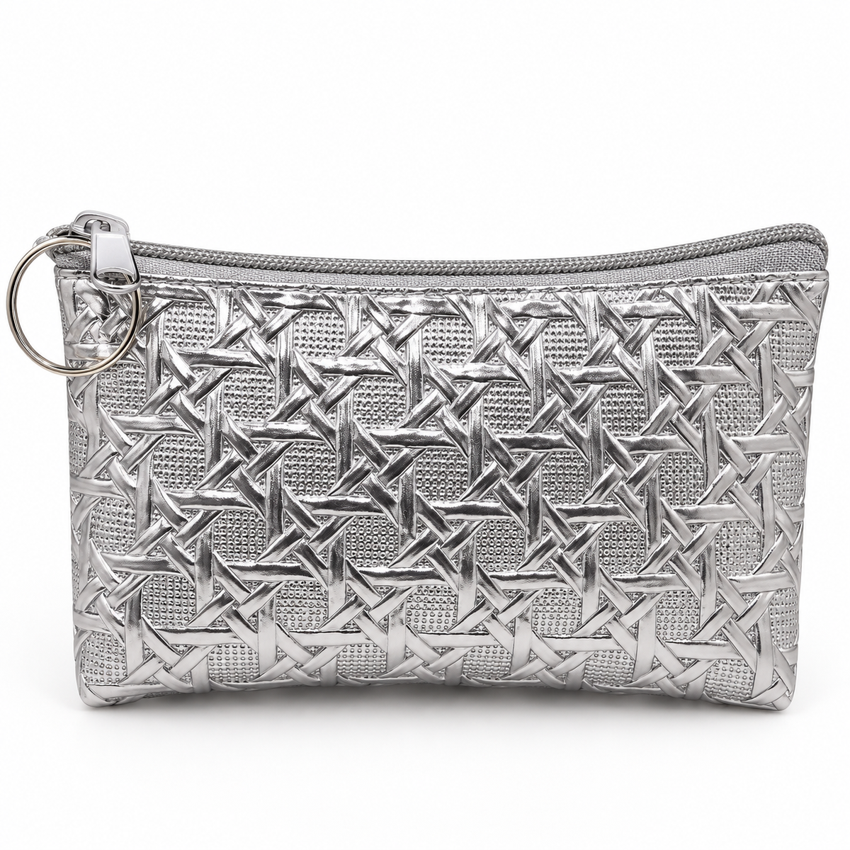 Metallic Mini Zip Pouch