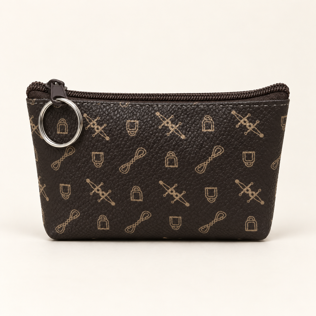 Printed Mini Zip Pouch
