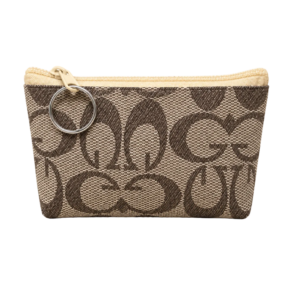 Printed Mini Zip Pouch